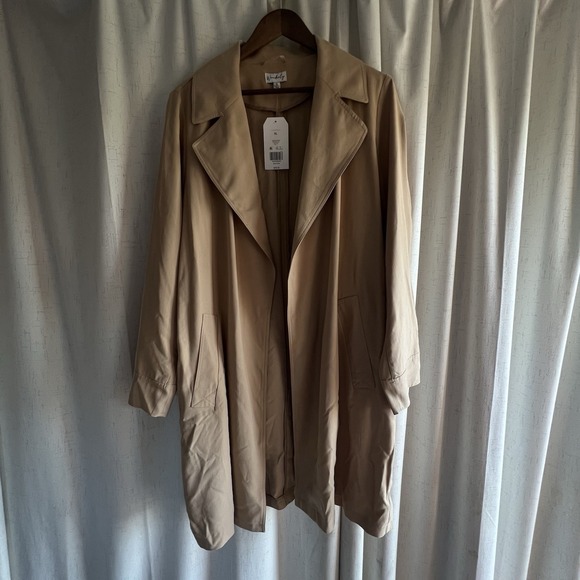 Wonders Jackets & Blazers - Wonderly Women's Trench Coat with Pockets collar New Size XL
